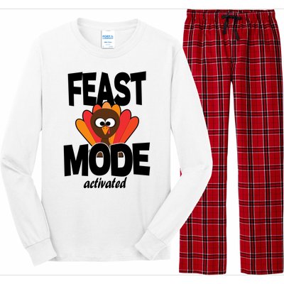 Fast Mode Activated Thanksgiving Long Sleeve Pajama Set