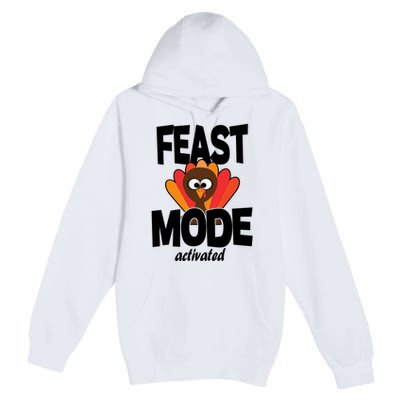 Fast Mode Activated Thanksgiving Premium Pullover Hoodie