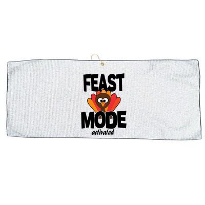 Fast Mode Activated Thanksgiving Large Microfiber Waffle Golf Towel