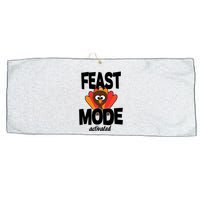 Fast Mode Activated Thanksgiving Large Microfiber Waffle Golf Towel