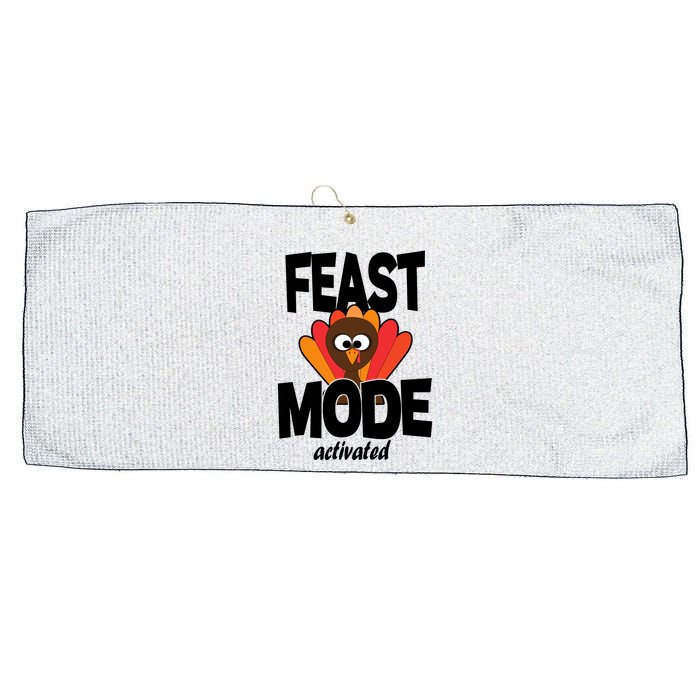 Fast Mode Activated Thanksgiving Large Microfiber Waffle Golf Towel