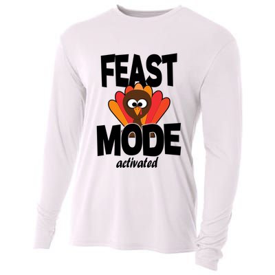 Fast Mode Activated Thanksgiving Cooling Performance Long Sleeve Crew