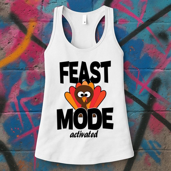 Fast Mode Activated Thanksgiving Womens Tank Top