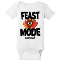 Fast Mode Activated Thanksgiving Baby Bodysuit