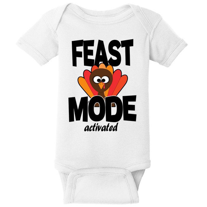 Fast Mode Activated Thanksgiving Baby Bodysuit