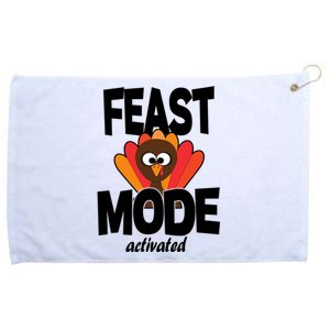 Fast Mode Activated Thanksgiving Grommeted Golf Towel