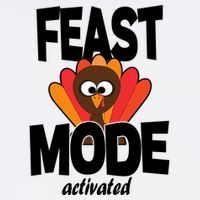 Fast Mode Activated Thanksgiving Women's V-Neck T-Shirt