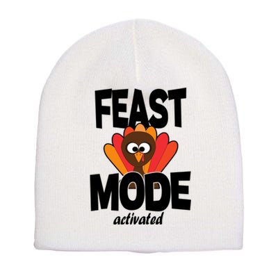 Fast Mode Activated Thanksgiving Short Acrylic Beanie