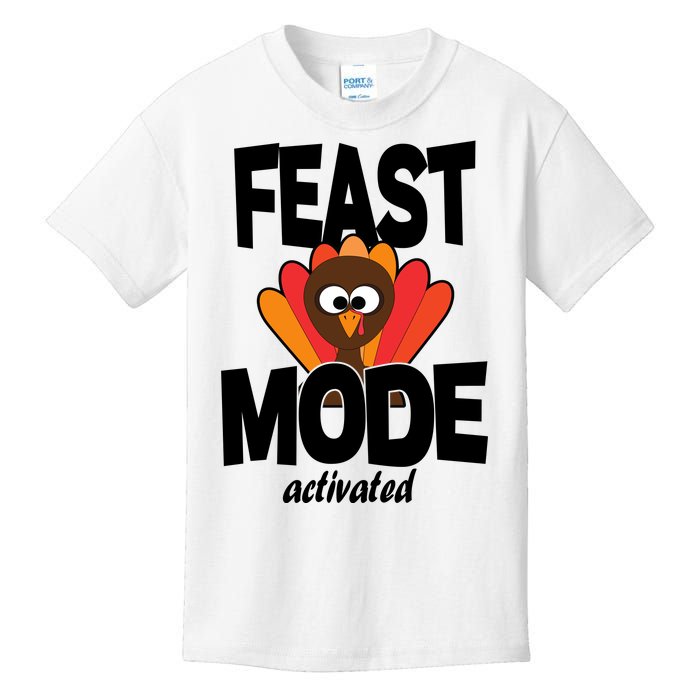 Fast Mode Activated Thanksgiving Kids T-Shirt