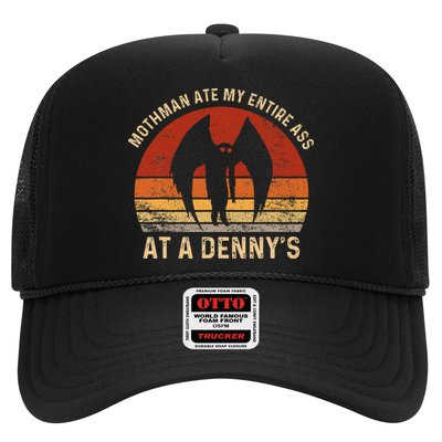 Funny Mothman Ate My Entire Ass Vintage Mothman Cryptid Hat