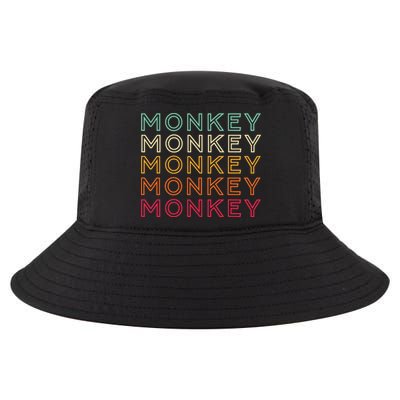 Funny Monkey Ape Gorilla Retro Monkey Cool Comfort Performance Bucket Hat
