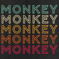 Funny Monkey Ape Gorilla Retro Monkey Cool Comfort Performance Bucket Hat