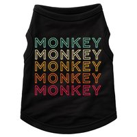 Funny Monkey Ape Gorilla Retro Monkey Doggie Tank