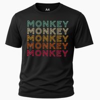 Funny Monkey Ape Gorilla Retro Monkey Performance Shirt