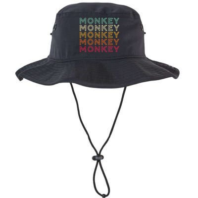 Funny Monkey Ape Gorilla Retro Monkey Bucket Hat