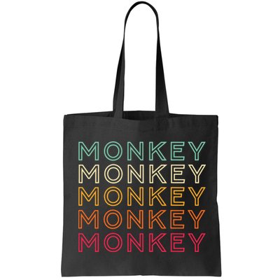 Funny Monkey Ape Gorilla Retro Monkey Bag