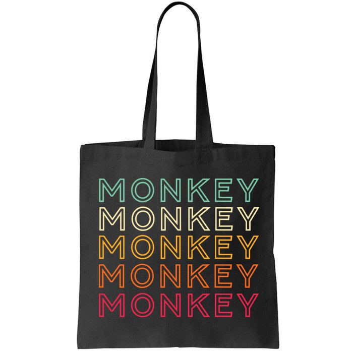 Funny Monkey Ape Gorilla Retro Monkey Bag