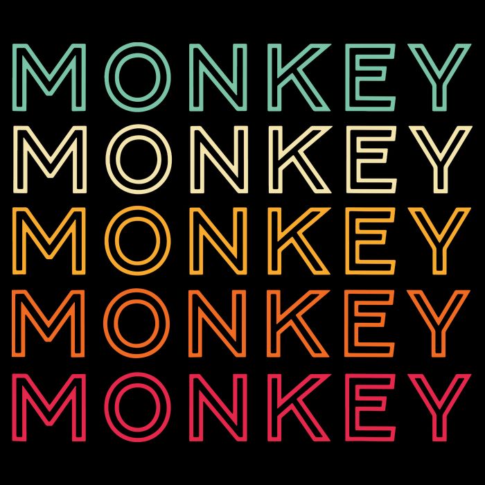 Funny Monkey Ape Gorilla Retro Monkey Wool Snapback Cap