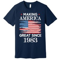 Funny Making America Great Since 1983 Birthday Party Gift Tank Top Premium T-Shirt