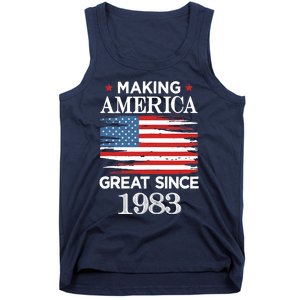 Funny Making America Great Since 1983 Birthday Party Gift Tank Top Tank Top