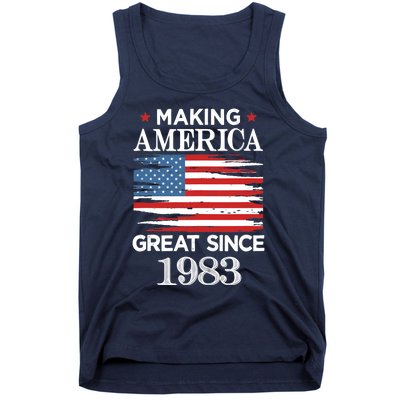 Funny Making America Great Since 1983 Birthday Party Gift Tank Top Tank Top