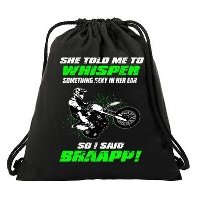Funny Motocross And Supercross 2 Stoke Gift Drawstring Bag