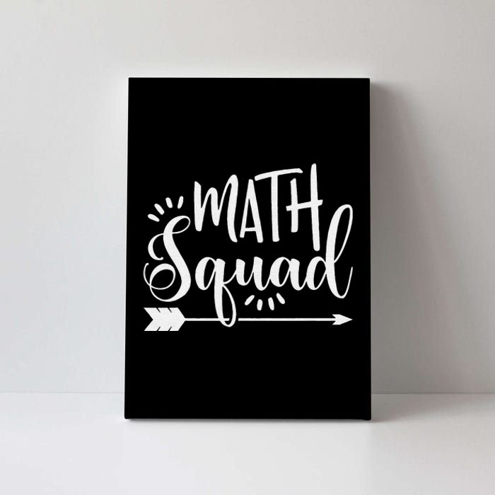 Funny Math Art For Student Pun Mathematics Lovers Canvas