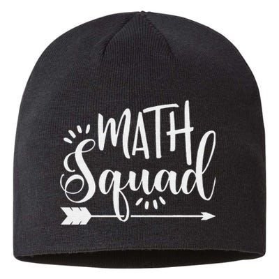 Funny Math Art For Student Pun Mathematics Lovers Sustainable Beanie