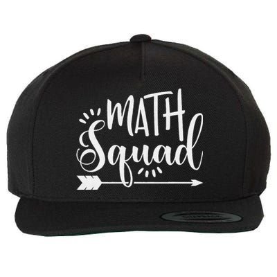 Funny Math Art For Student Pun Mathematics Lovers Wool Snapback Cap