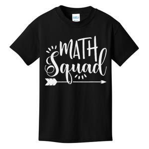 Funny Math Art For Student Pun Mathematics Lovers Kids T-Shirt