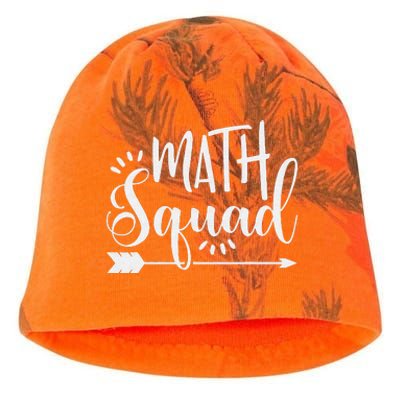 Funny Math Art For Student Pun Mathematics Lovers Kati - Camo Knit Beanie