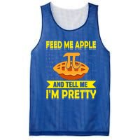 Feed Me Apple Pie And Tell Me Im Pretty Funny Mathematics Cool Gift Mesh Reversible Basketball Jersey Tank