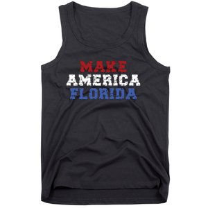 Funny Make America Florida Desantis 2024 Election Sarcastic Tank Top