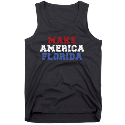 Funny Make America Florida Desantis 2024 Election Sarcastic Tank Top