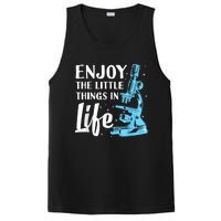 Funny Microscope Art For Women Biology Nerd Science Lab PosiCharge Competitor Tank