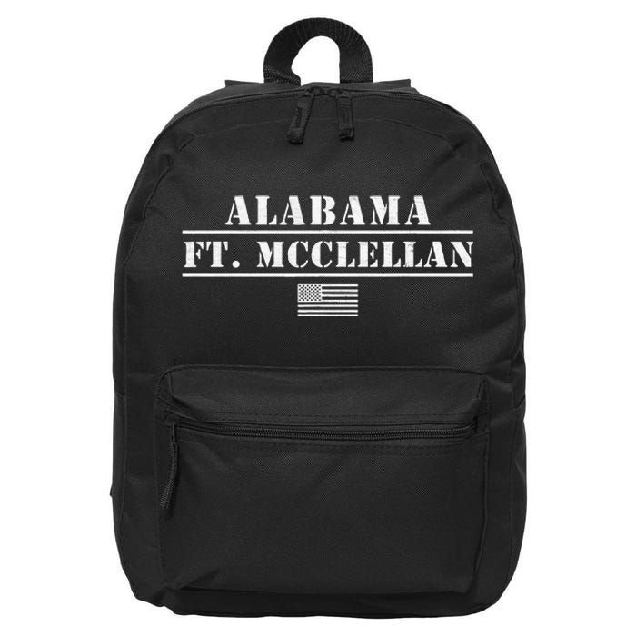 Fort Mcclellan Alabama Army Base Basic Training Anniston Al 16 in Basic Backpack