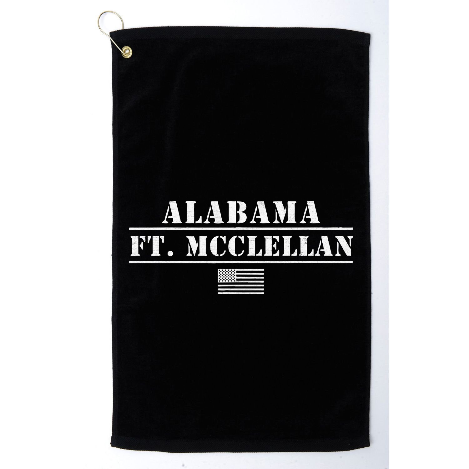 Fort Mcclellan Alabama Army Base Basic Training Anniston Al Golf Towel