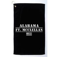 Fort Mcclellan Alabama Army Base Basic Training Anniston Al Golf Towel