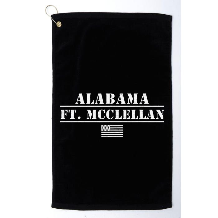 Fort Mcclellan Alabama Army Base Basic Training Anniston Al Golf Towel