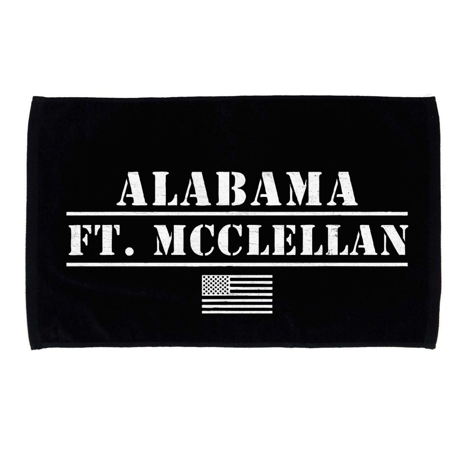 Fort Mcclellan Alabama Army Base Basic Training Anniston Al Microfiber Hand Towel