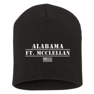 Fort Mcclellan Alabama Army Base Basic Training Anniston Al Short Acrylic Beanie