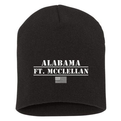 Fort Mcclellan Alabama Army Base Basic Training Anniston Al Short Acrylic Beanie