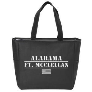 Fort Mcclellan Alabama Army Base Basic Training Anniston Al Zip Tote Bag