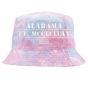 Fort Mcclellan Alabama Army Base Basic Training Anniston Al Tie-Dyed Bucket Hat