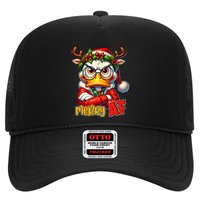 Funny Merry Af Sarcastic Grumpy Duck Christmas Hat