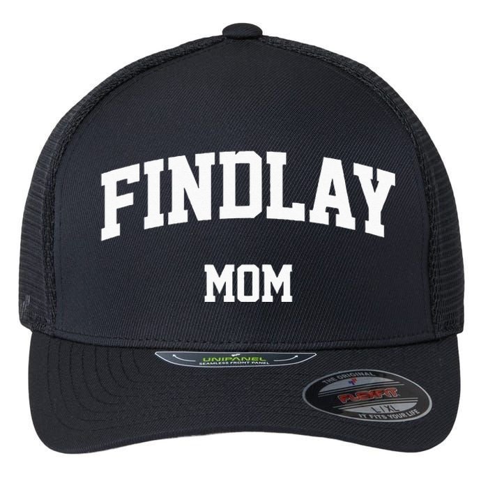 Findlay Mom Athletic Arch College University Alumni Flexfit Unipanel Trucker Cap