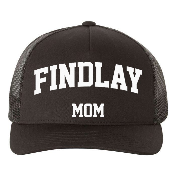 Findlay Mom Athletic Arch College University Alumni Yupoong Adult 5-Panel Trucker Hat