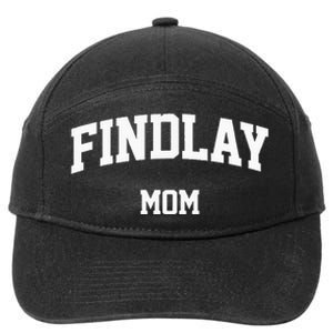 Findlay Mom Athletic Arch College University Alumni 7-Panel Snapback Hat