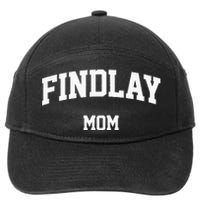 Findlay Mom Athletic Arch College University Alumni 7-Panel Snapback Hat