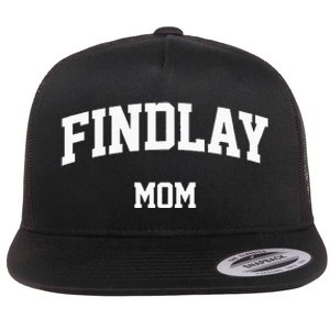 Findlay Mom Athletic Arch College University Alumni Flat Bill Trucker Hat